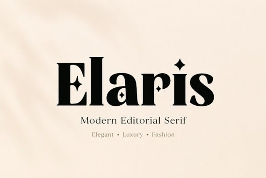 Elaris Font